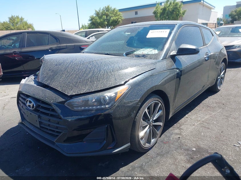 Vin: kmhtg6af8ku012399, lot: 46254536, hyundai veloster 2.0 premium 20192