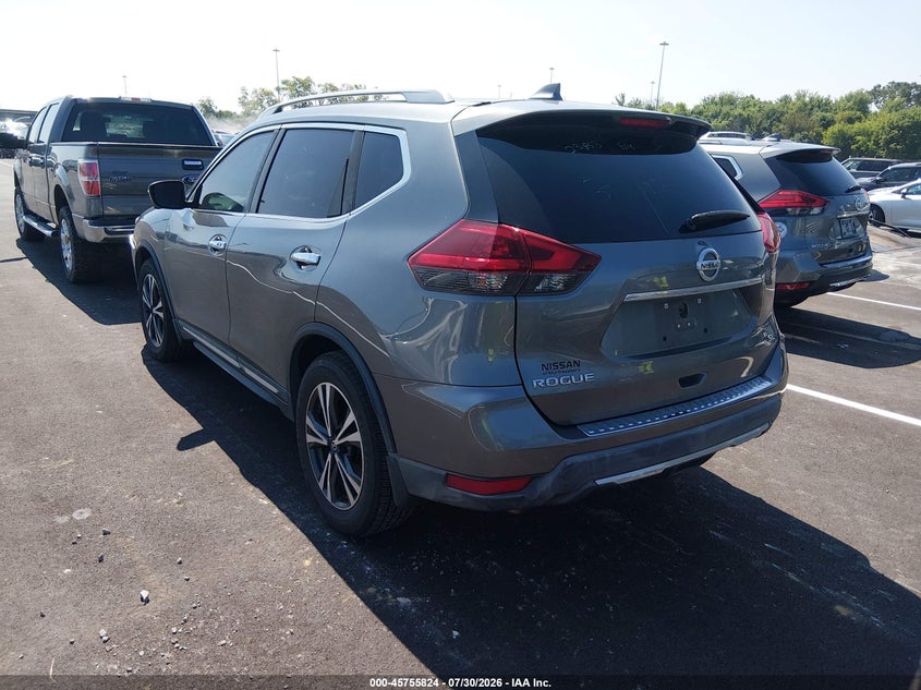 Vin: 5n1at2mt0jc773171, lot: 46254546, nissan rogue sl 20183