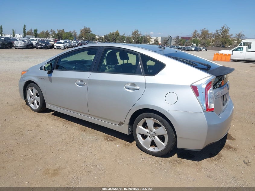 Vin: jtdkn3du4d5647986, lot: 46254592, toyota prius five 20133