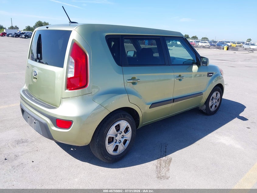 Vin: kndjt2a55d7524663, lot: 46254604, kia soul 20134