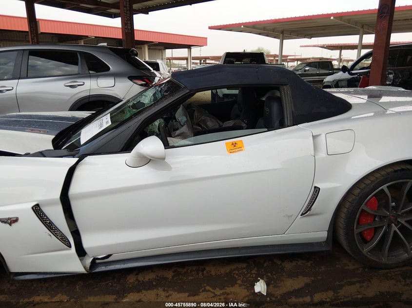 CHEVROLET CORVETTE 2013 VIN 1G1Y73DE0D5701399