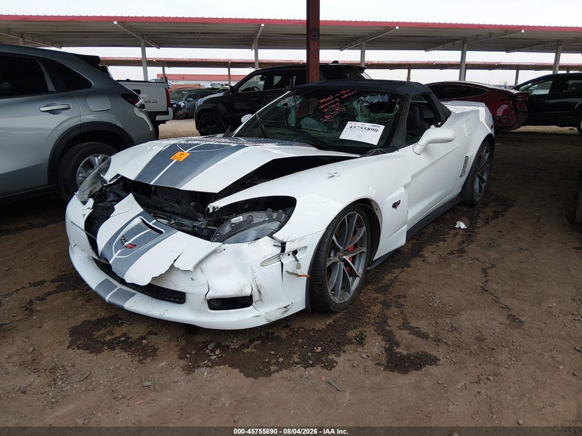 Vin: 1g1y73de0d5701399, lot: 46254612, chevrolet corvette 427 20132