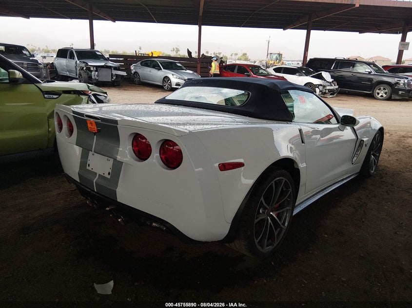 Vin: 1g1y73de0d5701399, lot: 46254612, chevrolet corvette 427 20134