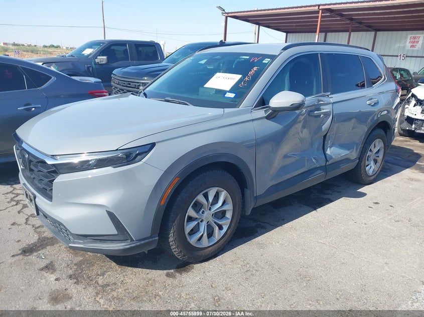Vin: 2hkrs3h25ph308822, lot: 46254621, honda cr-v lx 2wd 20232