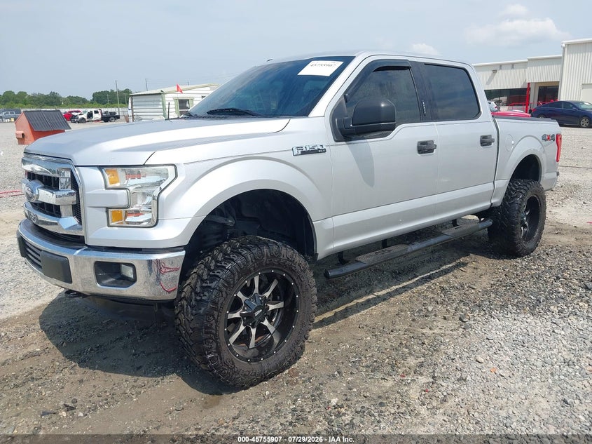 Vin: 1ftew1e83gfb99805, lot: 46254629, ford f-150 xlt 20162