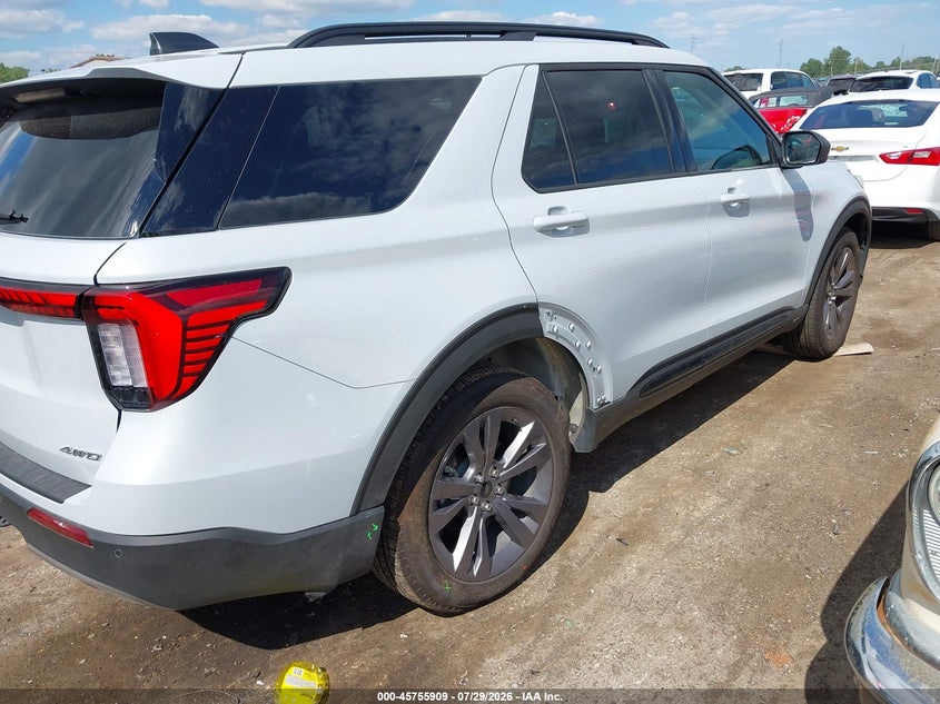 Vin: 1fmuk8dh5tgb49649, lot: 46254631, ford explorer active 20264