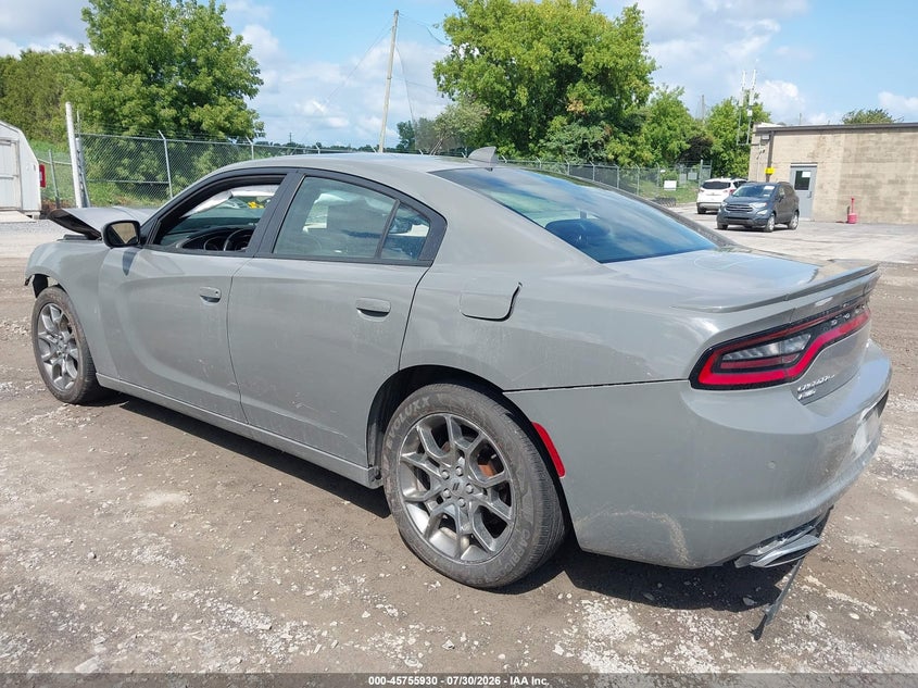 Vin: 2c3cdxjg0hh614287, lot: 46254651, dodge charger sxt awd 20173
