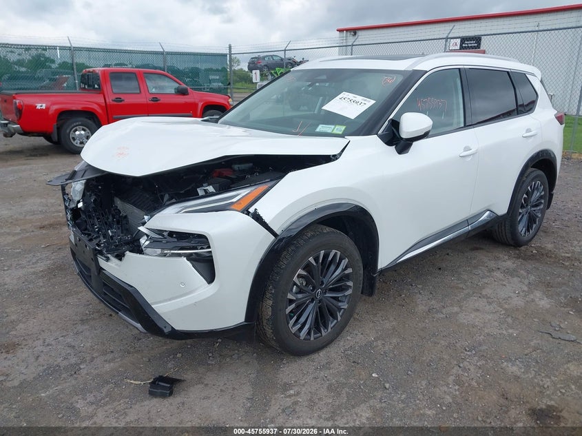 Vin: jn8bt3dd1rw251266, lot: 46254659, nissan rogue platinum intelligent awd 20242