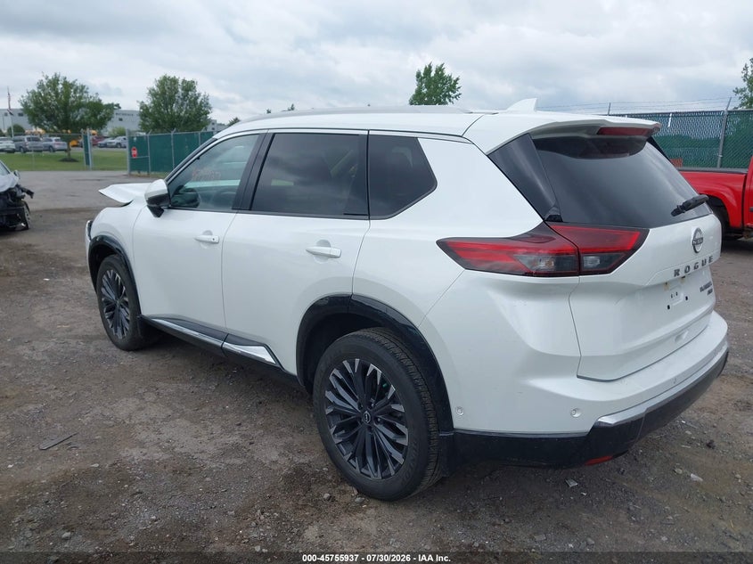 Vin: jn8bt3dd1rw251266, lot: 46254659, nissan rogue platinum intelligent awd 20243