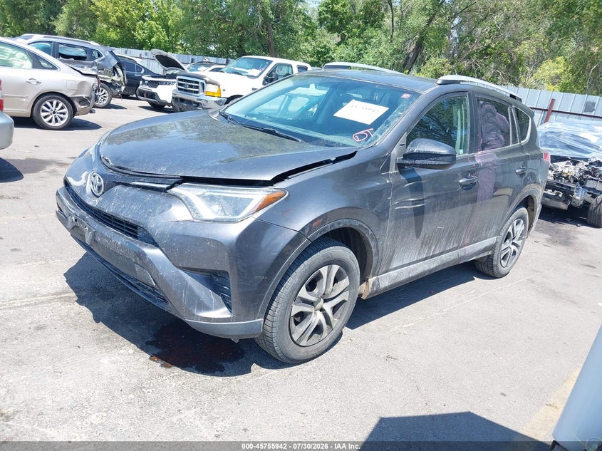 Vin: 2t3bfrev8gw514555, lot: 46254664, toyota rav4 le 20162