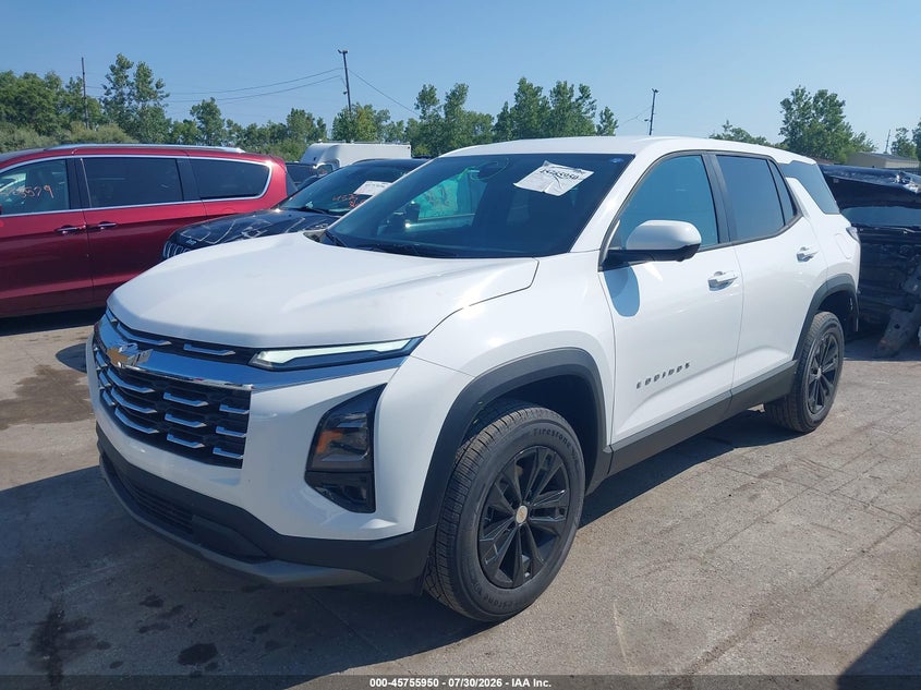 Vin: 3gnaxhegxtl459989, lot: 46254672, chevrolet equinox fwd lt 20262