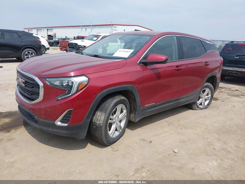 Vin: 3gkalmev7jl367011, lot: 46254687, gmc terrain sle 20182