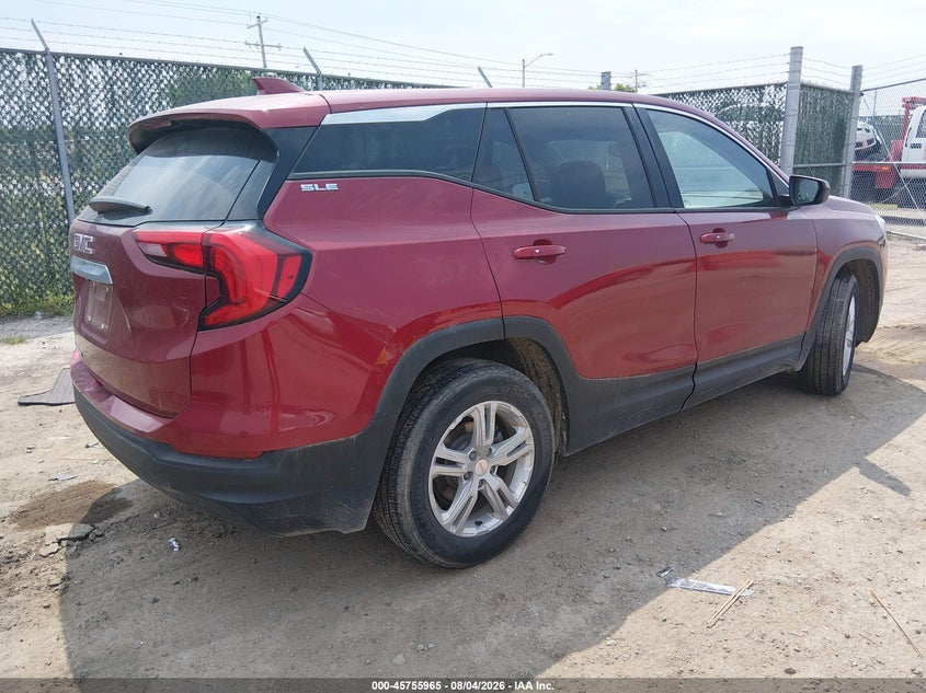 Vin: 3gkalmev7jl367011, lot: 46254687, gmc terrain sle 20184