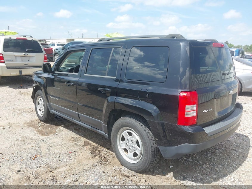 Vin: 1c4njrbb7ed778754, lot: 46254731, jeep patriot sport 20143