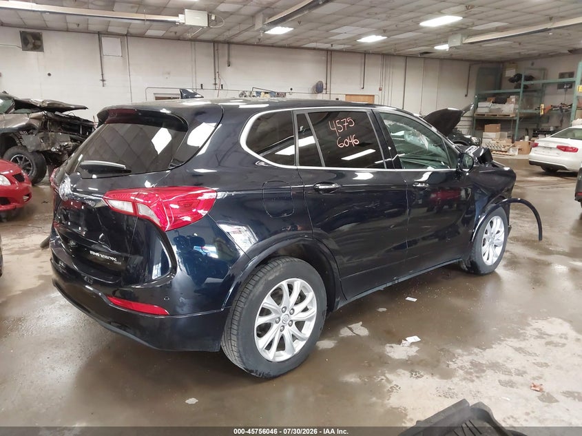 Vin: lrbfx1sa4ld110479, lot: 46254768, buick envision awd preferred 20204