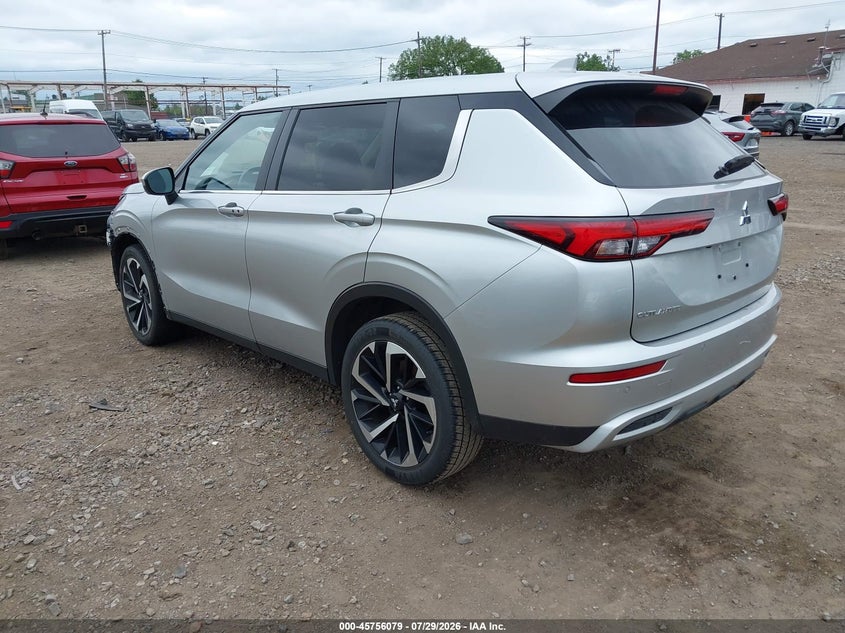 Vin: ja4j3va82rz075833, lot: 46254801, mitsubishi outlander se 2.5 2wd/se black edition s-awc/se black edition w/pano roof s-awc 20243