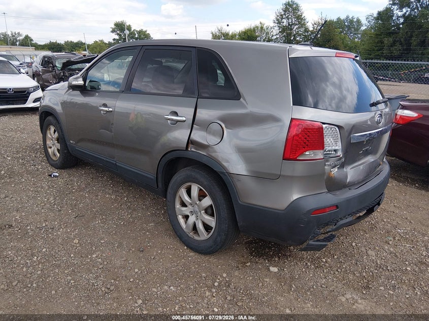 Vin: 5xyktca64dg345391, lot: 46254813, kia sorento lx 20133