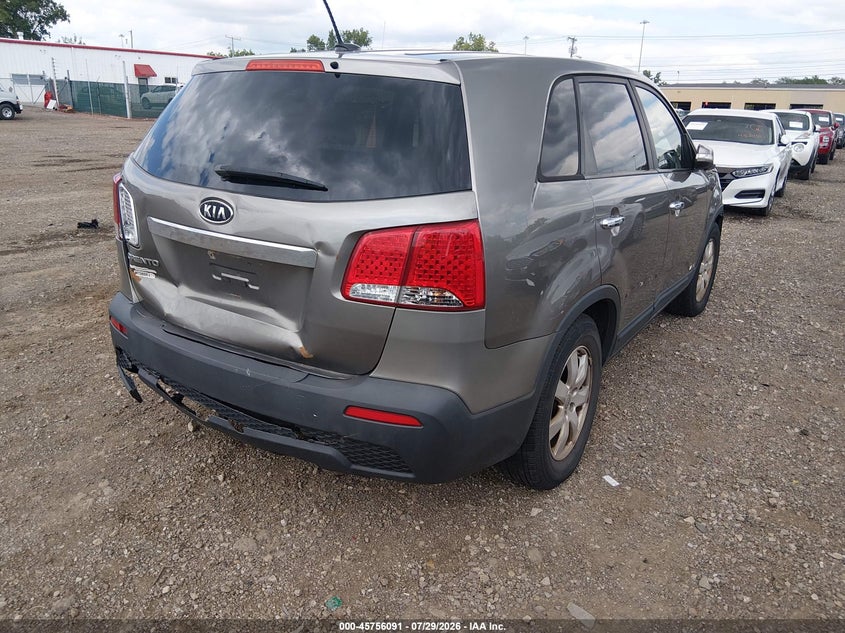 Vin: 5xyktca64dg345391, lot: 46254813, kia sorento lx 20134