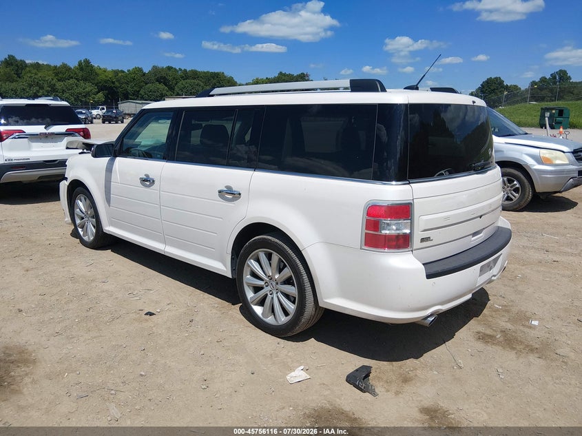 Vin: 2fmgk5c84gba00773, lot: 46254838, ford flex sel 20163