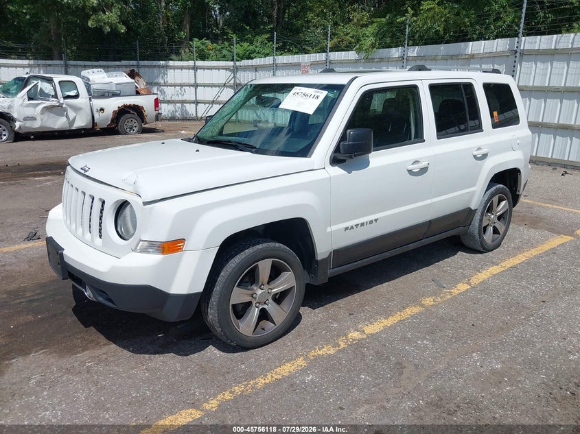 Vin: 1c4njrfb4gd524089, lot: 46254840, jeep patriot high altitude edition 20162
