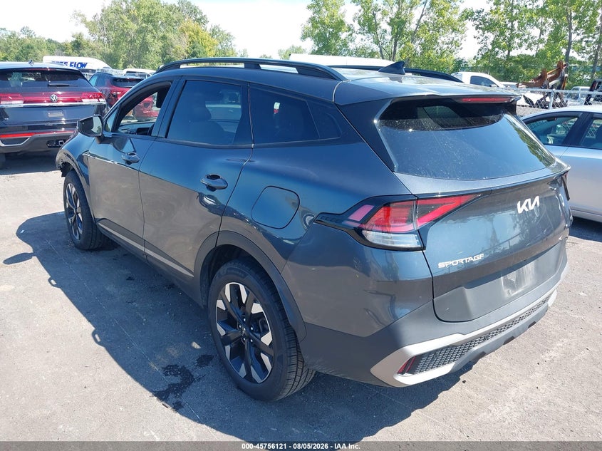 Vin: 5xyk6caf5pg133837, lot: 46254843, kia sportage x-line 20233