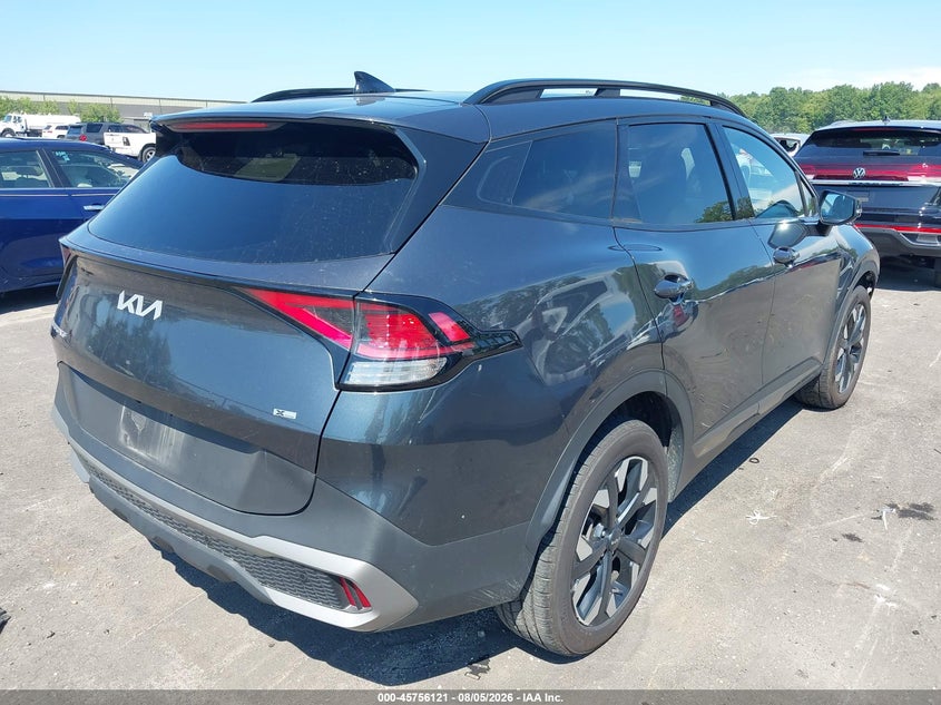 Vin: 5xyk6caf5pg133837, lot: 46254843, kia sportage x-line 20234
