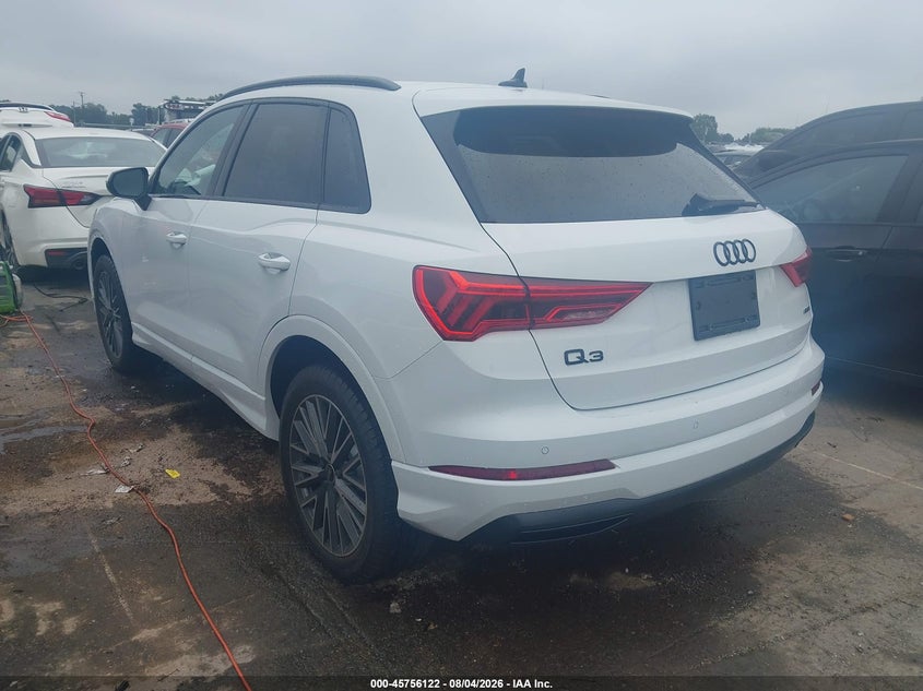 Vin: wa1aucf33p1115086, lot: 46254844, audi q3 premium 40 tfsi quattro tiptronic 20233