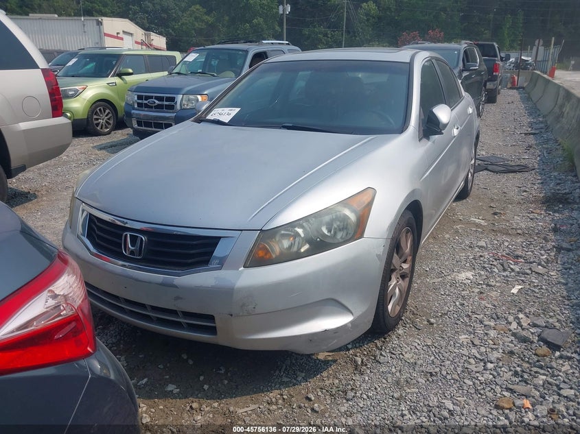 2008 Honda Accord 2.4 Ex-L, Удар сзади, IAAI, VIN 1HGCP26808A059493 — фото 2