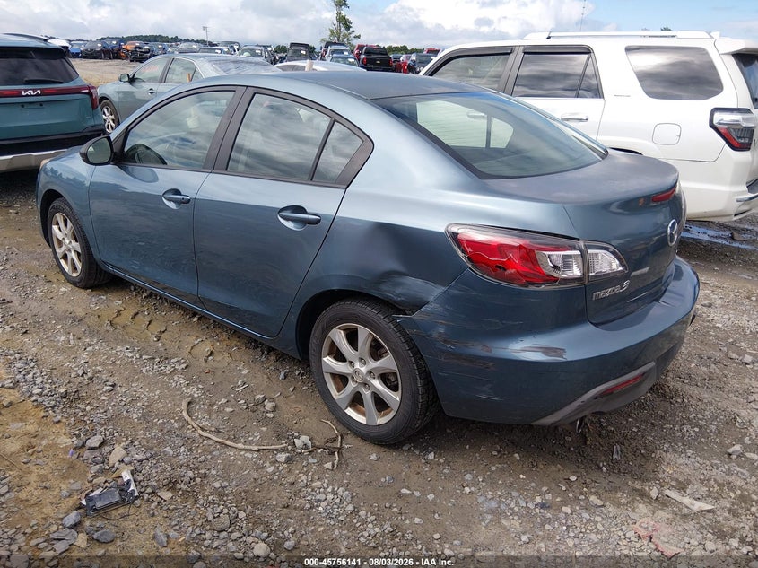 Vin: jm1bl1vf9b1498750, lot: 46254864, mazda mazda3 i touring 20113