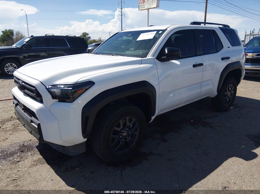 Vin: jteva5br5s5054505, lot: 46254868, toyota 4runner sr5 20252