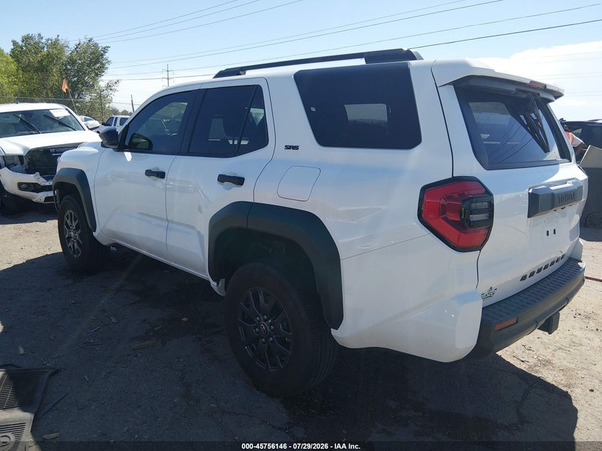 Vin: jteva5br5s5054505, lot: 46254868, toyota 4runner sr5 20253