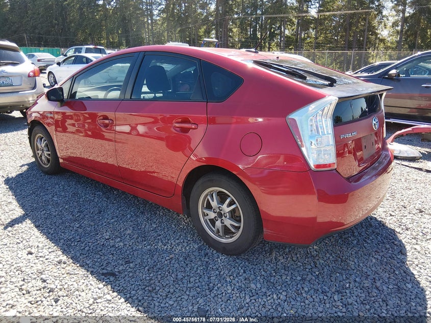 Vin: jtdkn3du6a0022627, lot: 46254900, toyota prius ii 20103