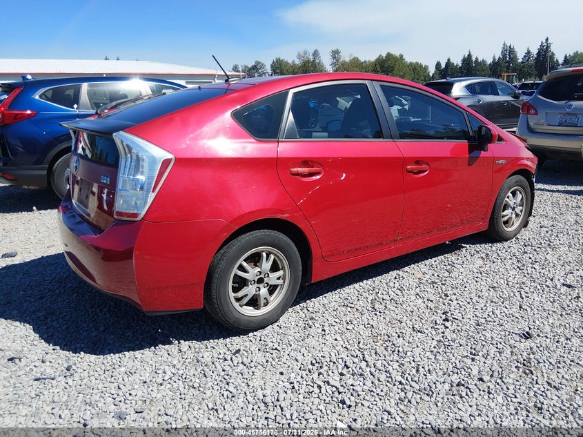 Vin: jtdkn3du6a0022627, lot: 46254900, toyota prius ii 20104