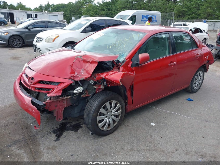 Vin: 2t1bu4ee3cc795726, lot: 46254901, toyota corolla le 20122