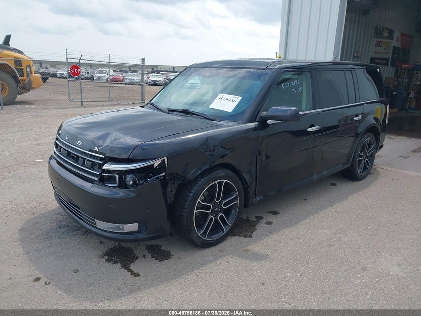 Vin: 2fmhk6dt7ebd26299, lot: 46254908, ford flex limited 20142