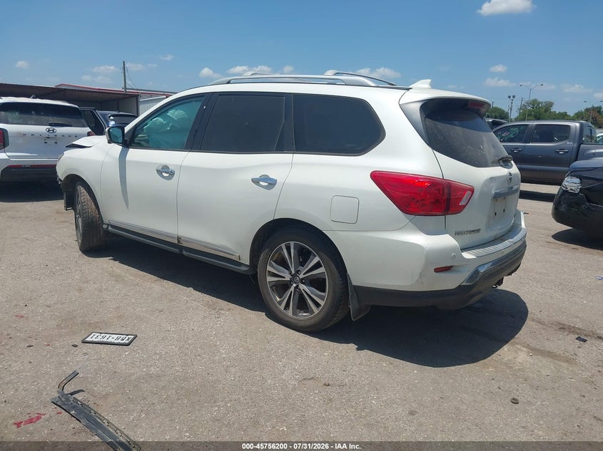 Vin: 5n1dr2dn9lc647133, lot: 46254922, nissan pathfinder platinum 2wd 20203