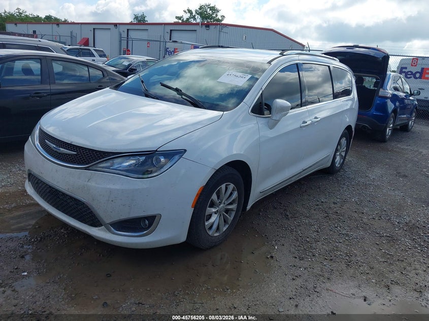Vin: 2c4rc1egxjr295125, lot: 46254927, chrysler pacifica touring l plus 20182