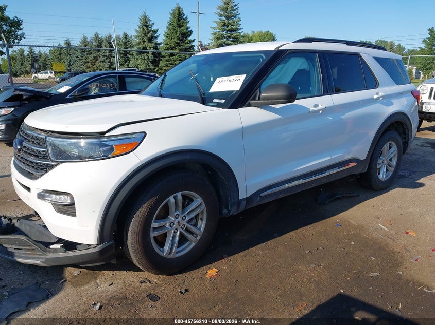 Vin: 1fmsk8dh5mga69874, lot: 46254932, ford explorer xlt 20212