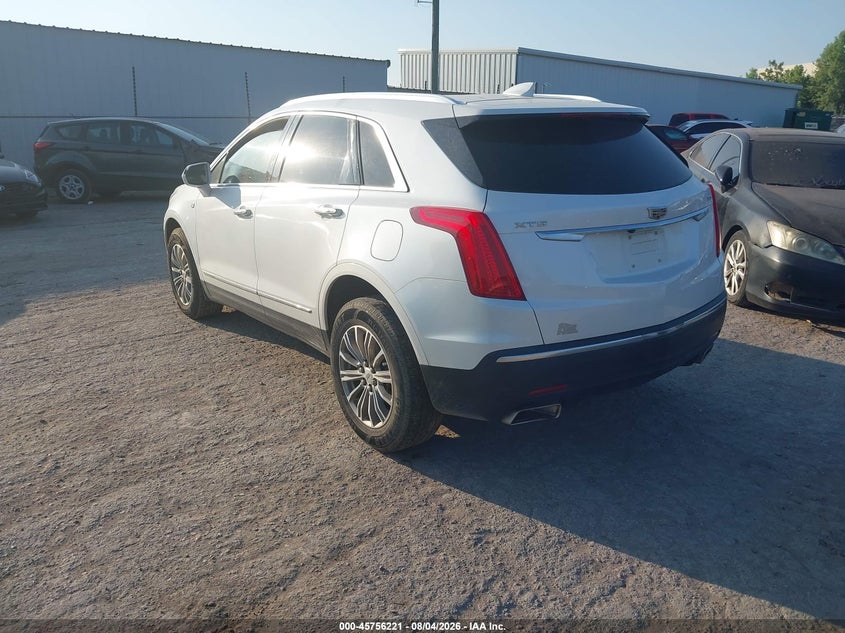 Vin: 1gyknbrs8hz242496, lot: 46254943, cadillac xt5 luxury 20173