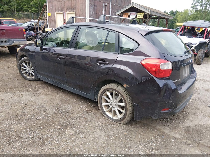 Vin: jf1gpac64dh834592, lot: 46254945, subaru impreza 2.0i premium 20133