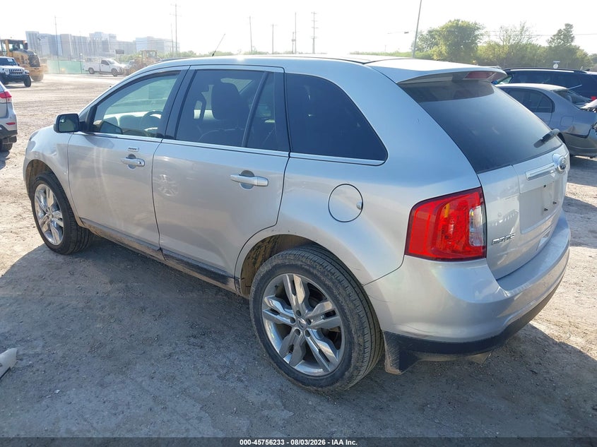 Vin: 2fmdk3kc9bbb47600, lot: 46254955, ford edge limited 20113