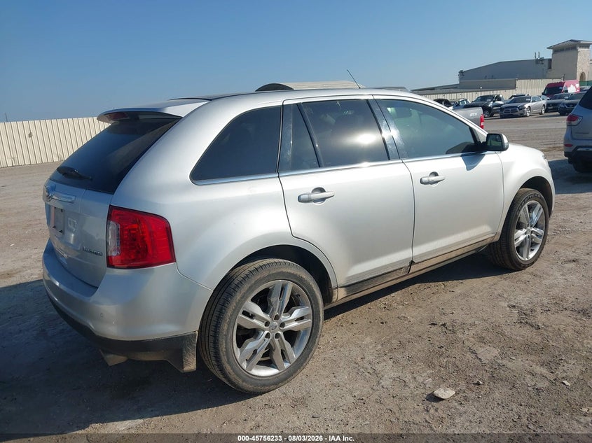 Vin: 2fmdk3kc9bbb47600, lot: 46254955, ford edge limited 20114