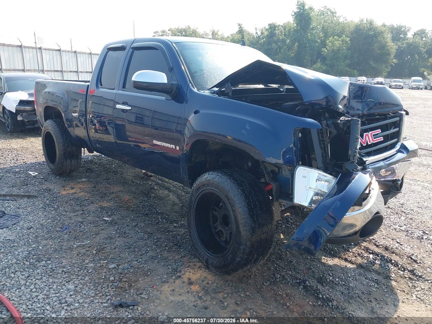 2007 GMC Sierra 1500 Sle1, Front, IAAI, VIN 2GTEK19J971679167