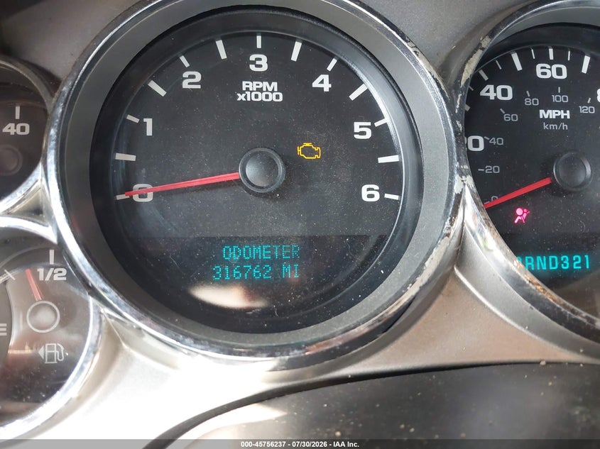 2007 GMC SIERRA PICKUP 5.3L V8 FI F