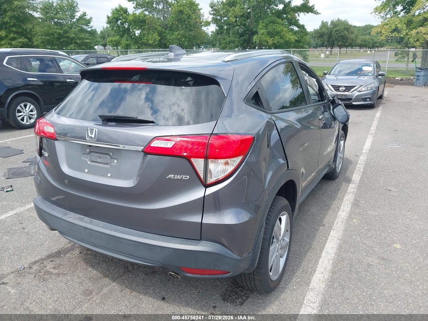 Vin: 3czru6h57lm711124, lot: 46254963, honda hr-v awd ex 20204