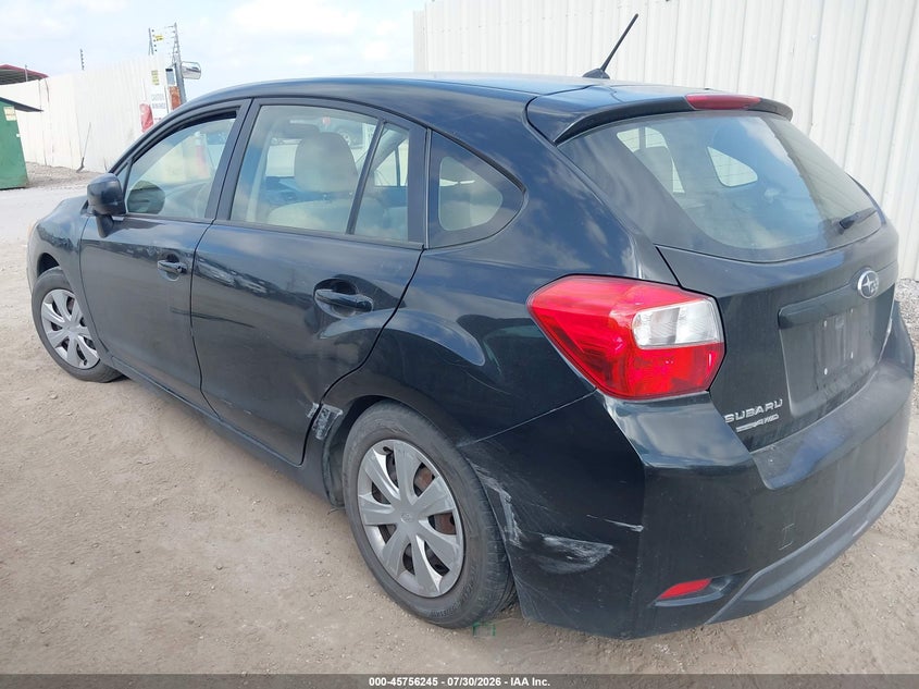 Vin: jf1gpaa61dh804159, lot: 46254967, subaru impreza 2.0i 20133