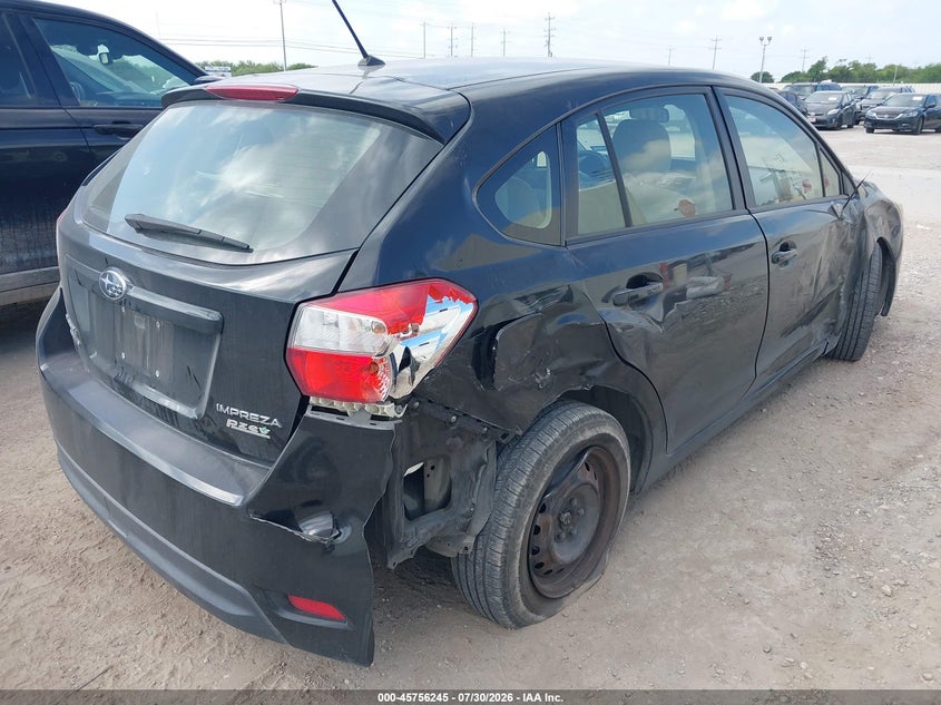 Vin: jf1gpaa61dh804159, lot: 46254967, subaru impreza 2.0i 20134