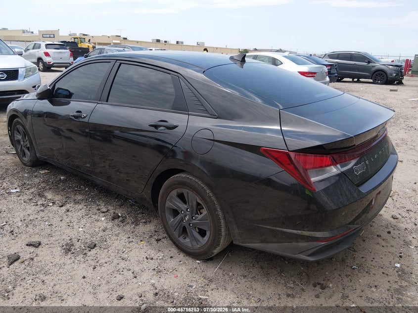 Vin: 5nplm4ag5mh023481, lot: 46254975, hyundai elantra sel 20213