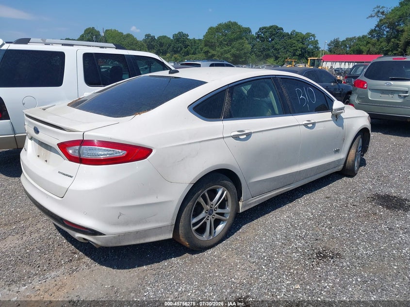2015 FORD FUSION ENERGI auction photo 4