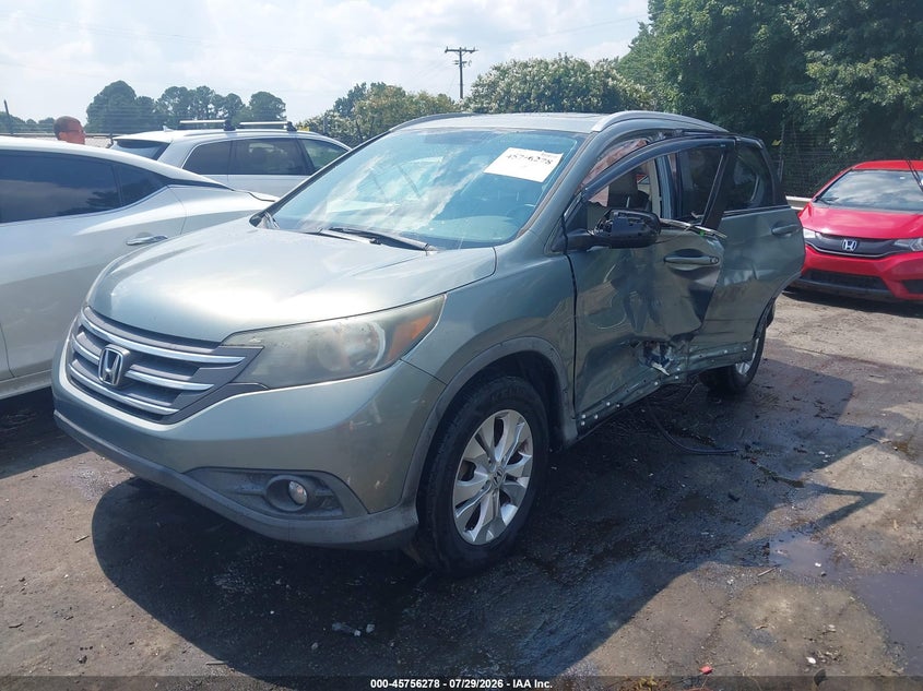 Vin: jhlrm3h70cc006398, lot: 46255000, honda cr-v ex-l 20122